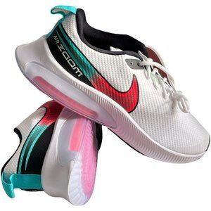 Big Kids Sneakers Size 6.5Y NIKE AIR ZOOM ARCADIA RUNNING SHOES Olympic White